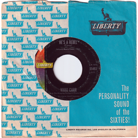 Vikki Carr - He's A Rebel / Be My Love