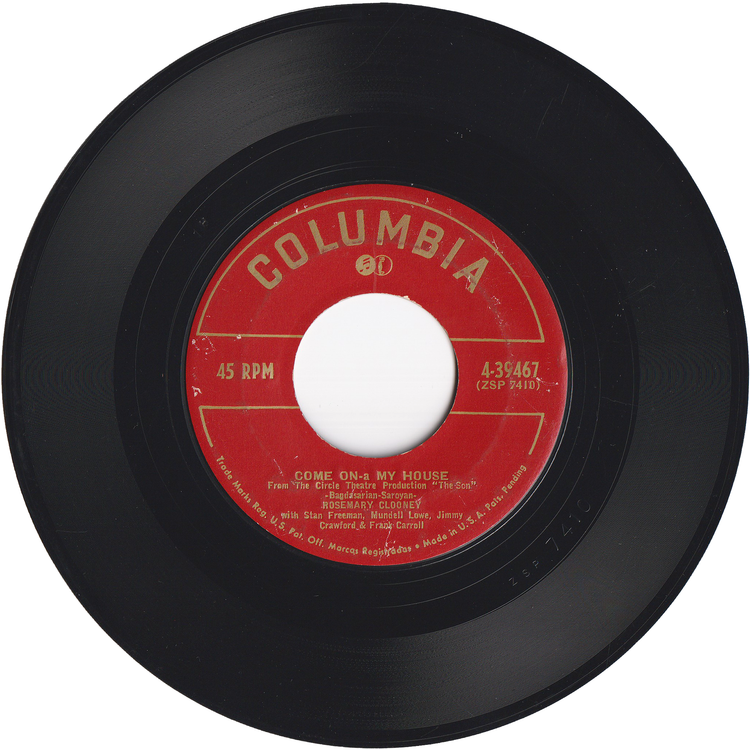 Rosemary Clooney - Come On-A-My House / Rose of the Mountain
