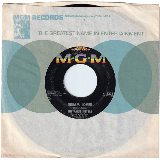The Paris Sisters - Dream Lover / Lonely Girl