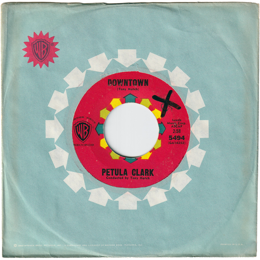 Petula Clark - Downtown / You'd Better Love Me [Red Label, 1st.press]