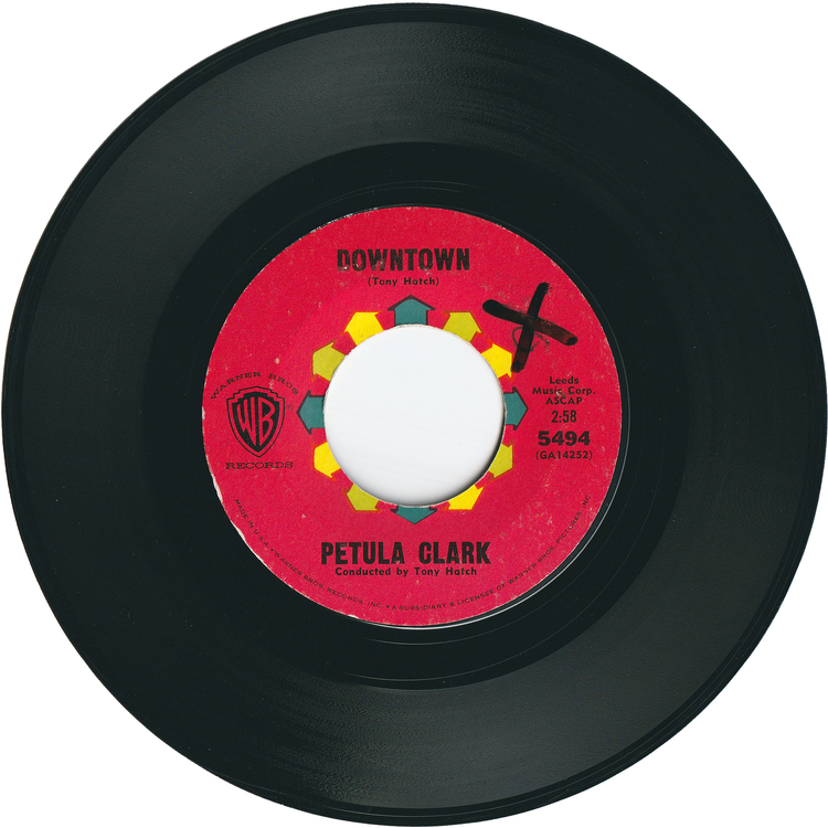Petula Clark - Downtown / You'd Better Love Me [Red Label, 1st.press]