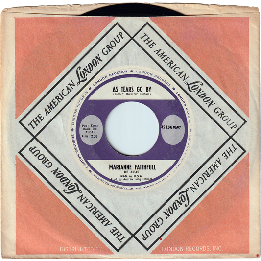 Marianne Faithfull - As Tears Go By / Greenleeves