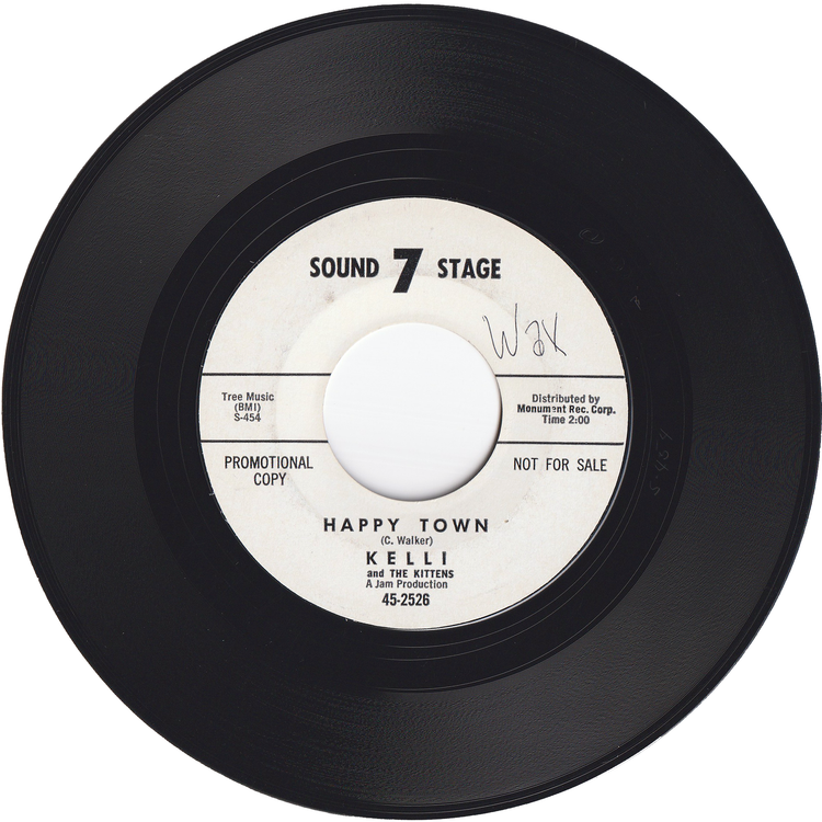 Kelli & The Kittens - What Mama Don't Know / Happy Town [Promo]