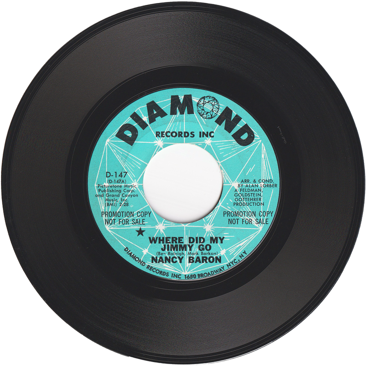 Nancy Baron - Where Did My Jimmy Go / Tra La La I Love You [Promo]