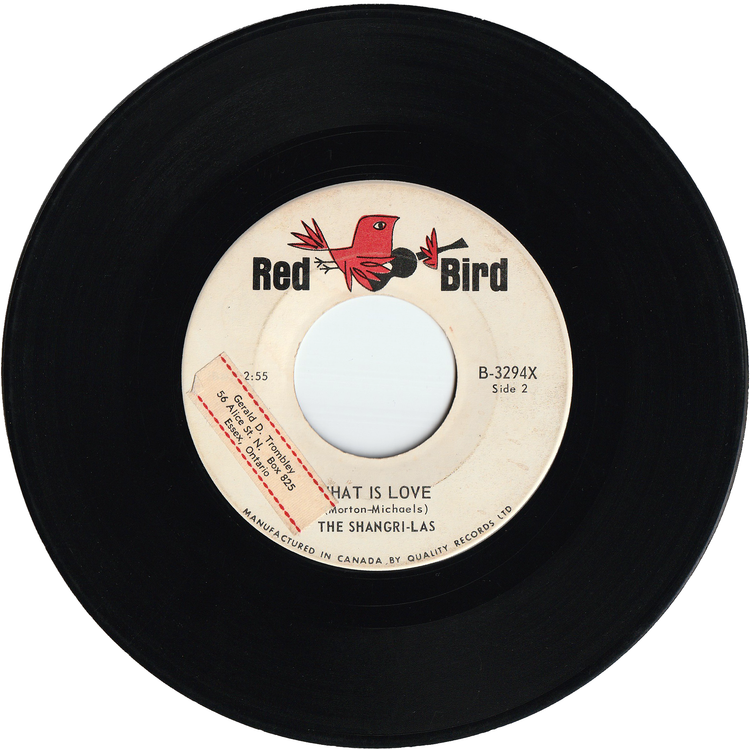 The Shangri-Las - Leader Of The Pack / What Is Love [Canada]