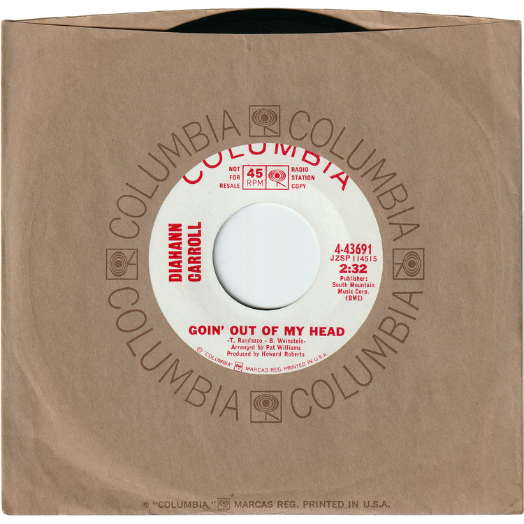 Diahann Carroll - Goin' Out Of My Head / Don't Answer Me (Ti Vedo Uscire) [Promo]