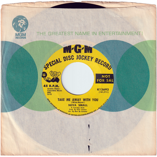 Neva Small - Take Me Away With You / Shh, I'm Watching The Movie [Promo]