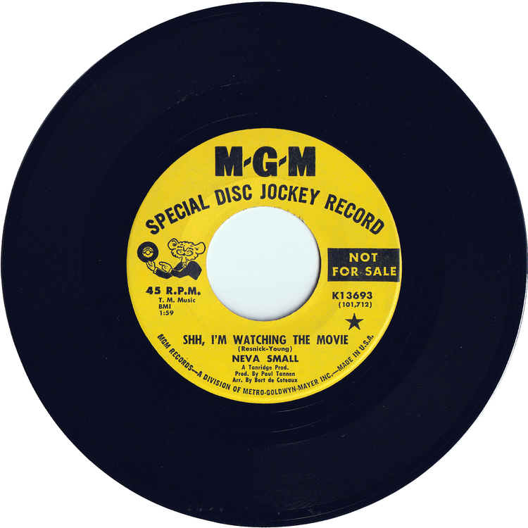 Neva Small - Take Me Away With You / Shh, I'm Watching The Movie [Promo]