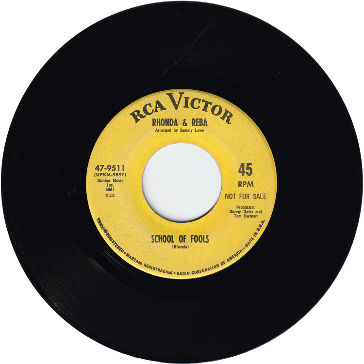 Rhonda & Reba - Go Live Your Life / School Of Fools [Promo]