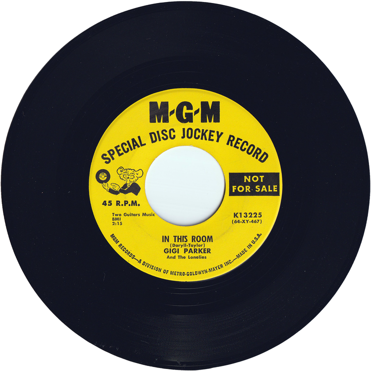 Gigi Parker & The Lonelies - Beatles Please Come Back / In This Room [Promo]