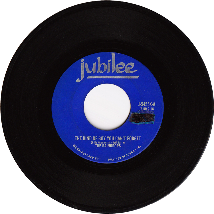 The Raindrops - The Kind Of Boy You Can't Forget / Even Though You Can't Dance [Canada]