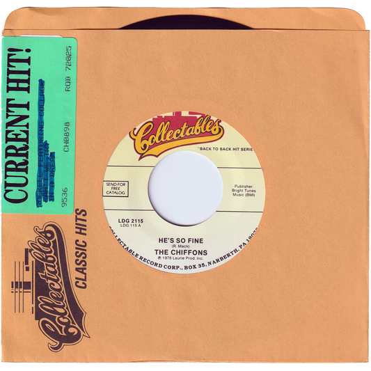 The Chiffons - He's So Fine / A Love So Fine [Re-Issue]