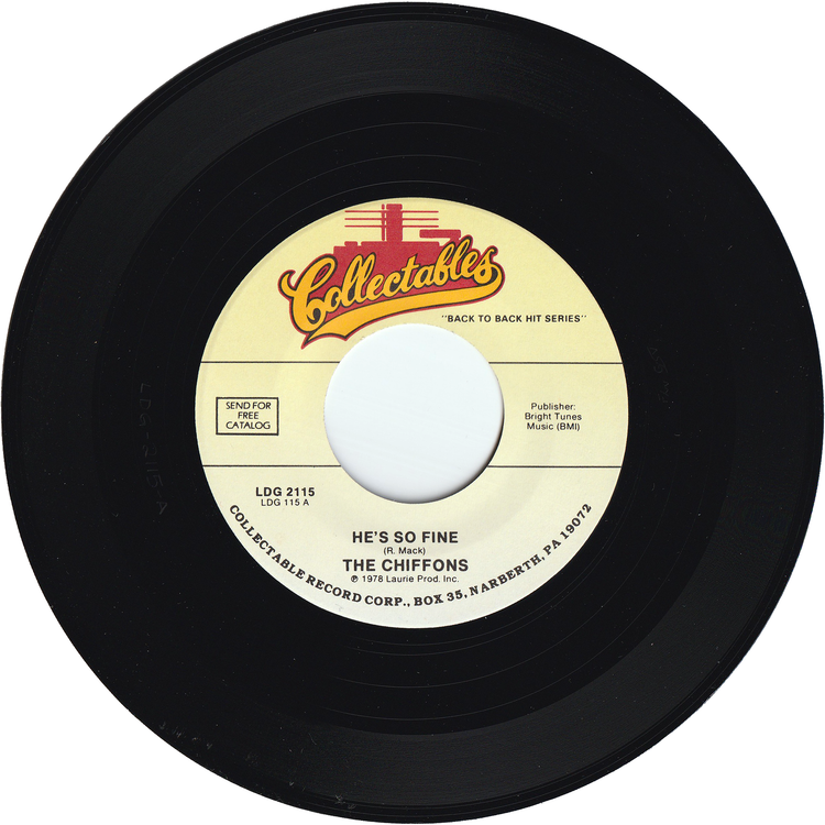 The Chiffons - He's So Fine / A Love So Fine [Re-Issue]