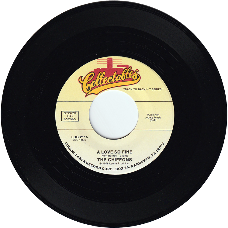 The Chiffons - He's So Fine / A Love So Fine [Re-Issue]