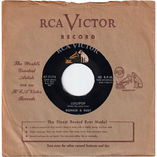 Ronald & Ruby - Lollipop / Fickle Baby