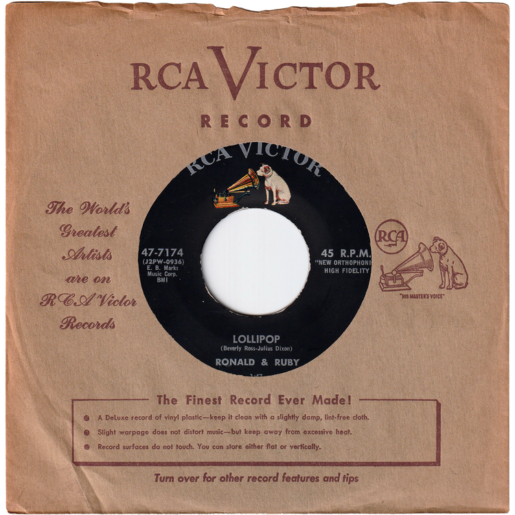 Ronald & Ruby - Lollipop / Fickle Baby