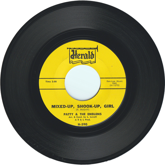 Patty & The Emblems - Mixed Up, Shook Up, Girl / Ordinary Guy [Monarch Pressing]