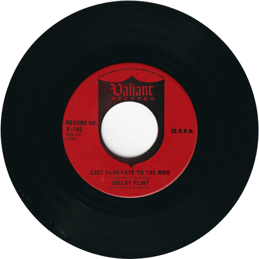 Shelby Flint - Cast Your Fate To The Wind / The Lily [Canada]