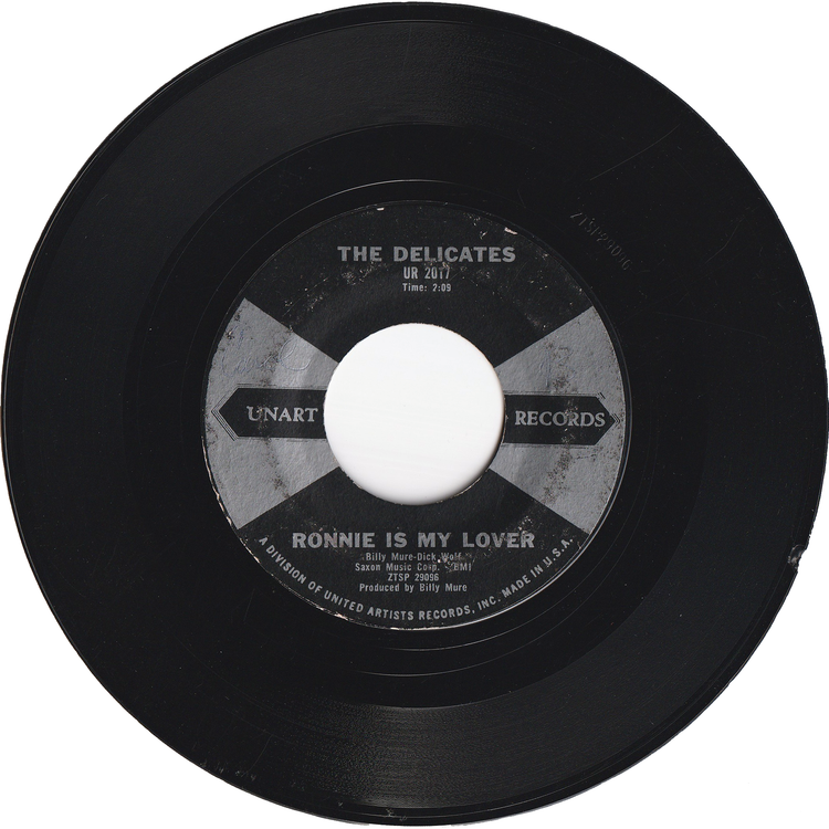 The Delicates - Black & White Thunderbird / Ronnie Is My Lover [Styrene]