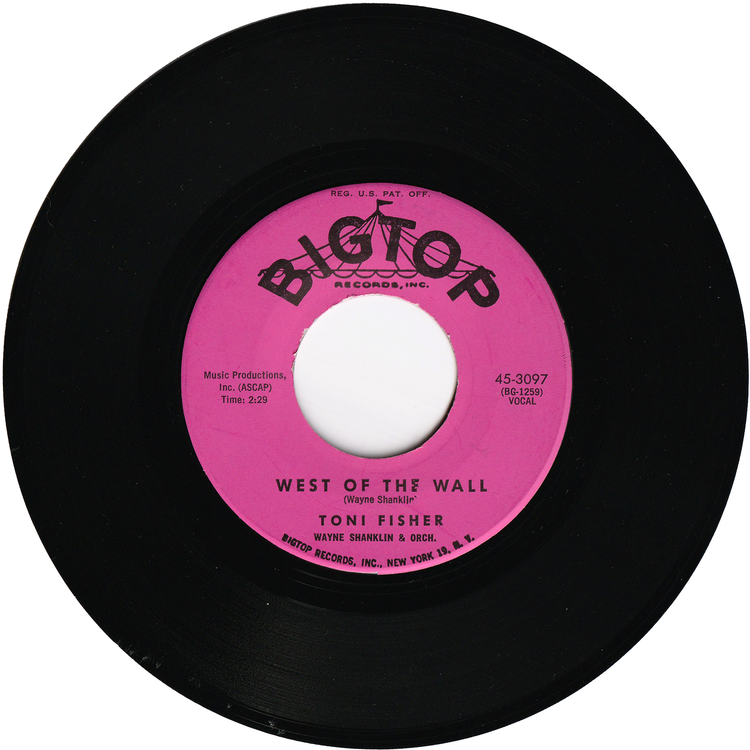 Toni Fisher - West Of The Wall / What Did I Do