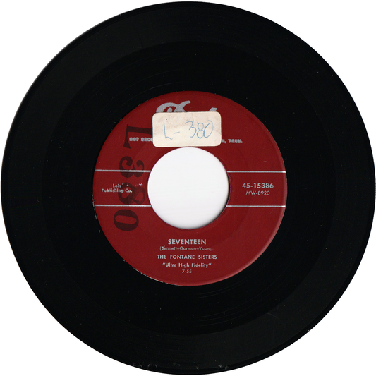 The Fontane Sisters - Seventeen / If I Could Be With You (One Hour Tonight)