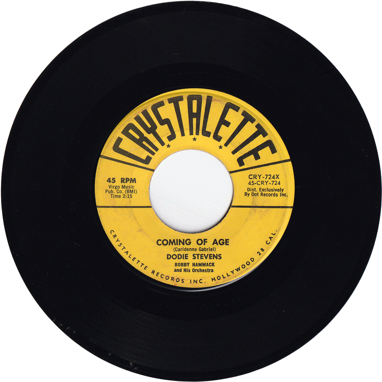 Dodie Stevens - Pink Shoe Laces / Coming Of Age