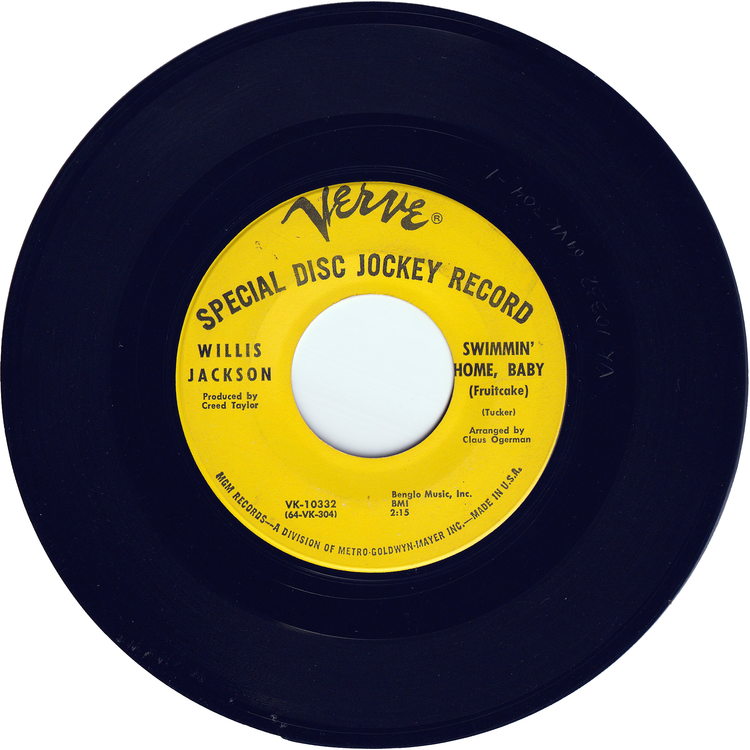 Willis Jackson - Swimmin' Home Baby / I Almost Lost My Mind [Promo]