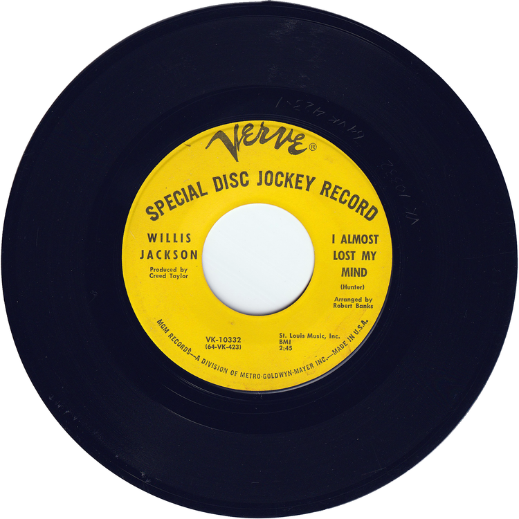 Willis Jackson - Swimmin' Home Baby / I Almost Lost My Mind [Promo]