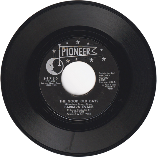 Barbara Evans - The Good Old Days / The Pretty One