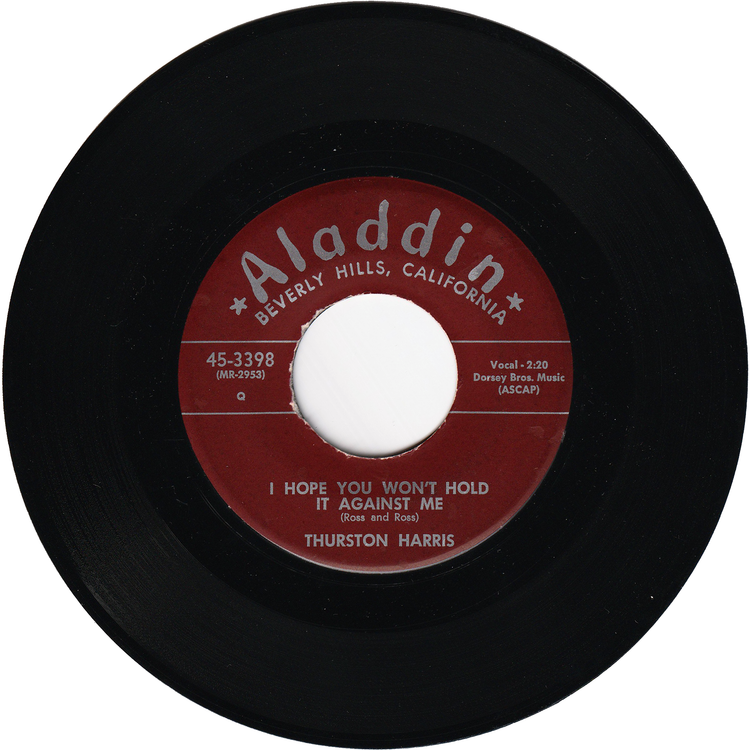 Thurston Harris - Little Bitty Pretty One / I Hope You Won't Hold It Against Me [Vinyl, Brown Label]