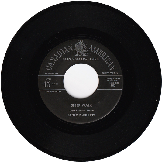 Santo & Johnny - Sleep Walk / All Night Diner