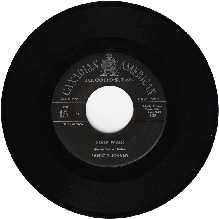 Santo & Johnny - Sleep Walk / All Night Diner