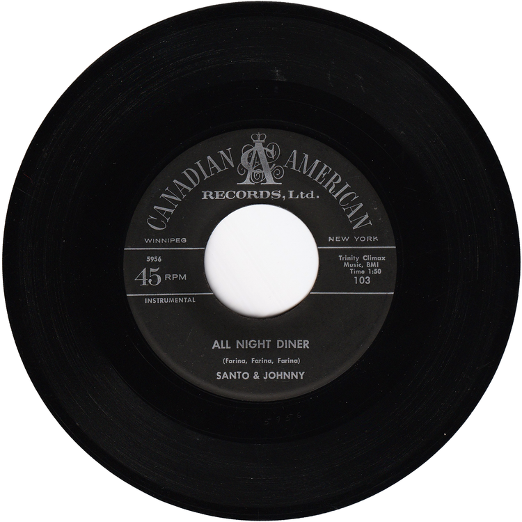 Santo & Johnny - Sleep Walk / All Night Diner