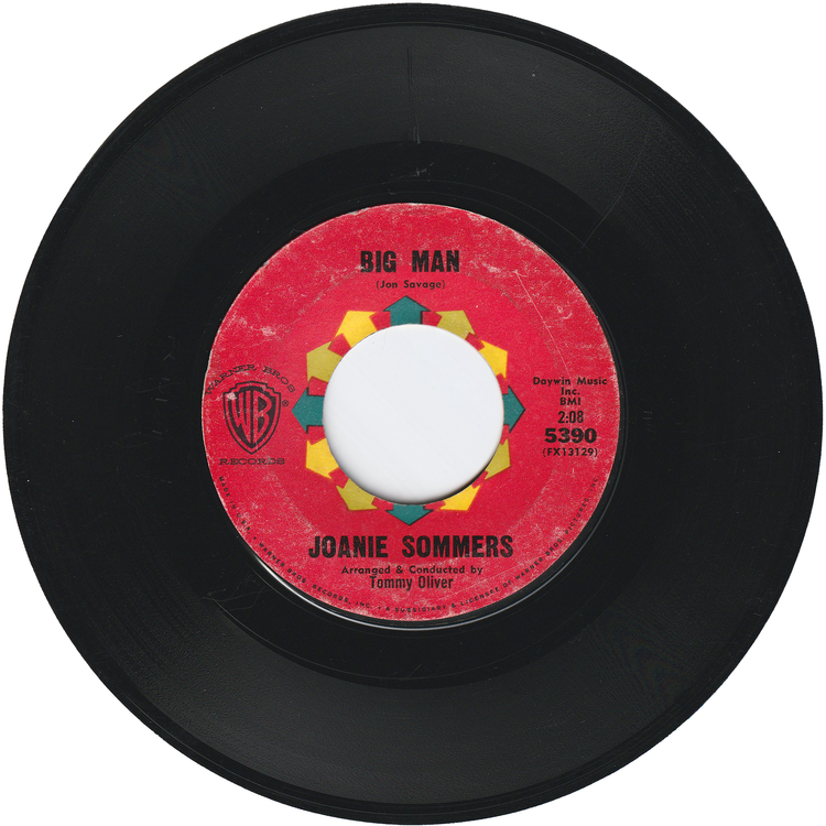 Joanie Sommers - Big Man / Goodbye Summer