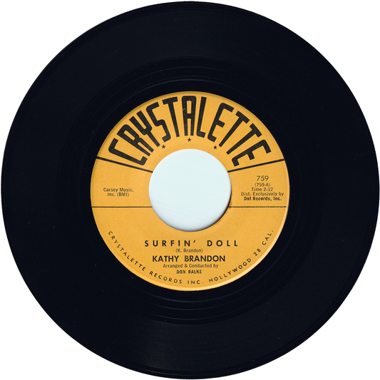Kathy Brandon - Surfin' Doll / A Boy To Love Me