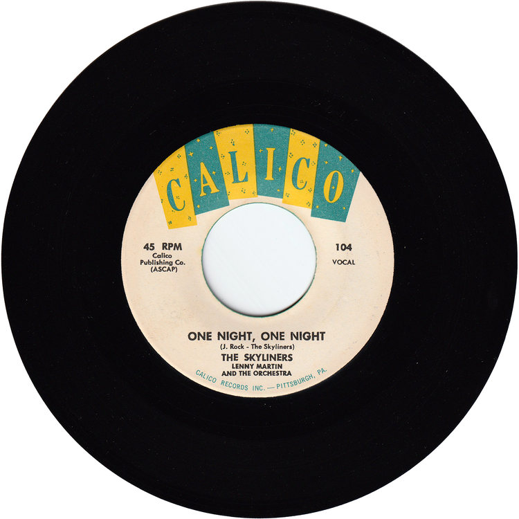 The Skyliners - Since I Don't Have You / One Night, One Night