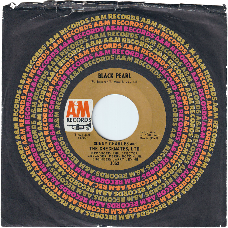 Sonny Charles ＆ The Checkmates, Ltd. - Black Pearl / Lazy Susan [Styrene, Pitman Pressing]
