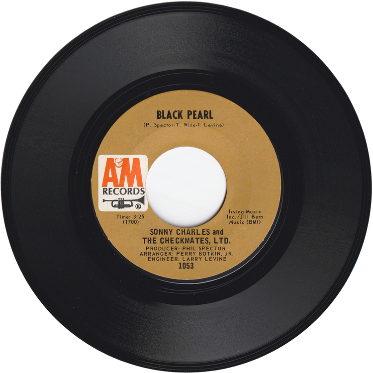 Sonny Charles ＆ The Checkmates, Ltd. - Black Pearl / Lazy Susan [Styrene, Pitman Pressing]