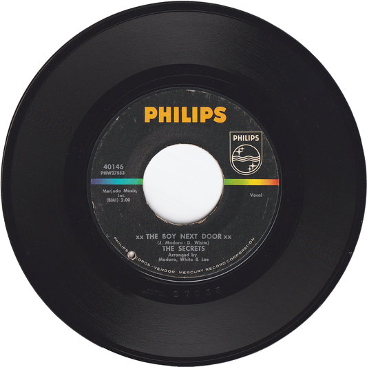 The Secrets - The Boy Next Door / Learnin' To Forget [Styrene]