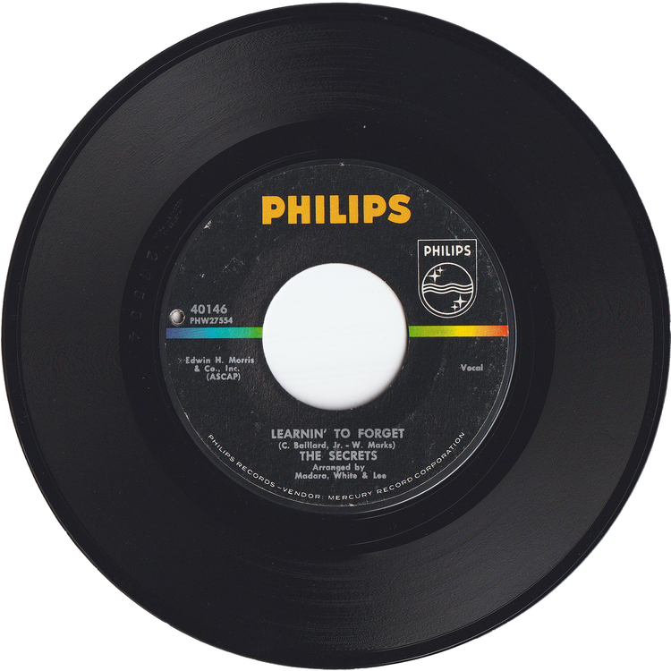 The Secrets - The Boy Next Door / Learnin' To Forget [Styrene]