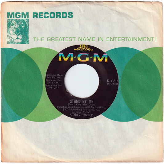 Spyder Turner - Stand By Me / You're Good Enough For Me