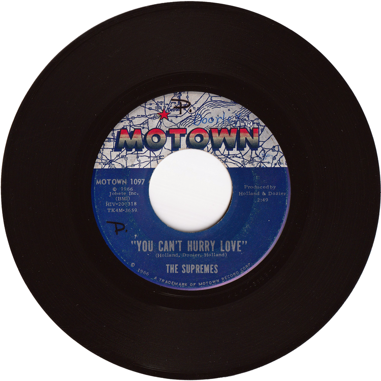 The Supremes - You Can't Hurry Love / Put Yourself In My Place [Vinyl, Rockaway Pressing]