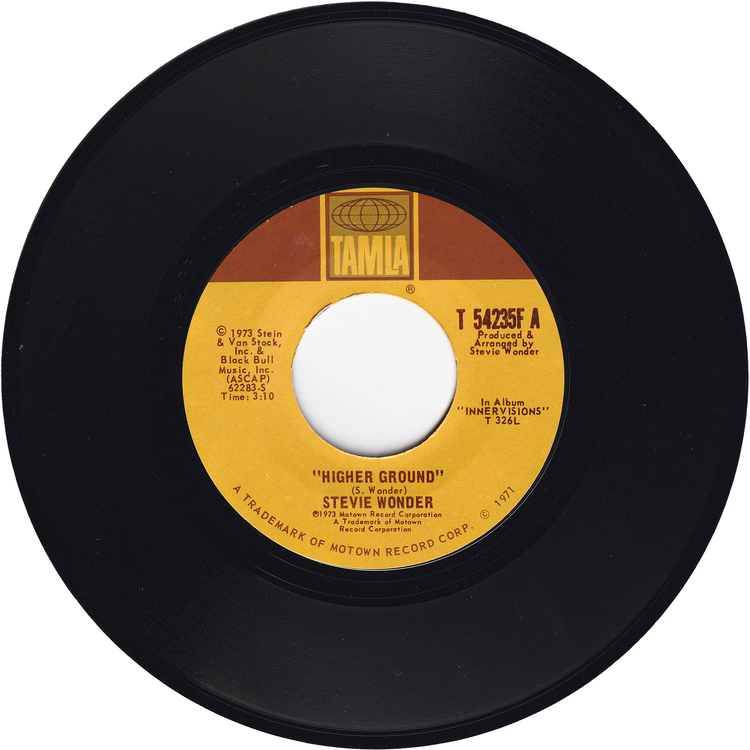 Stevie Wonder - Higher Ground / Too High