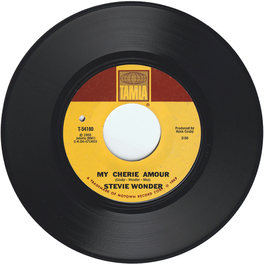 Stevie Wonder - My Cherie Amour / Don't Know Why I Love You [Styrene, Monarch Pressing]