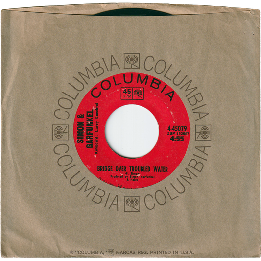 Simon & Garfunkel - Bridge Over The Troubled Water / Keep The Customer Satisfied [Styrene, Terre Haute Pressing]