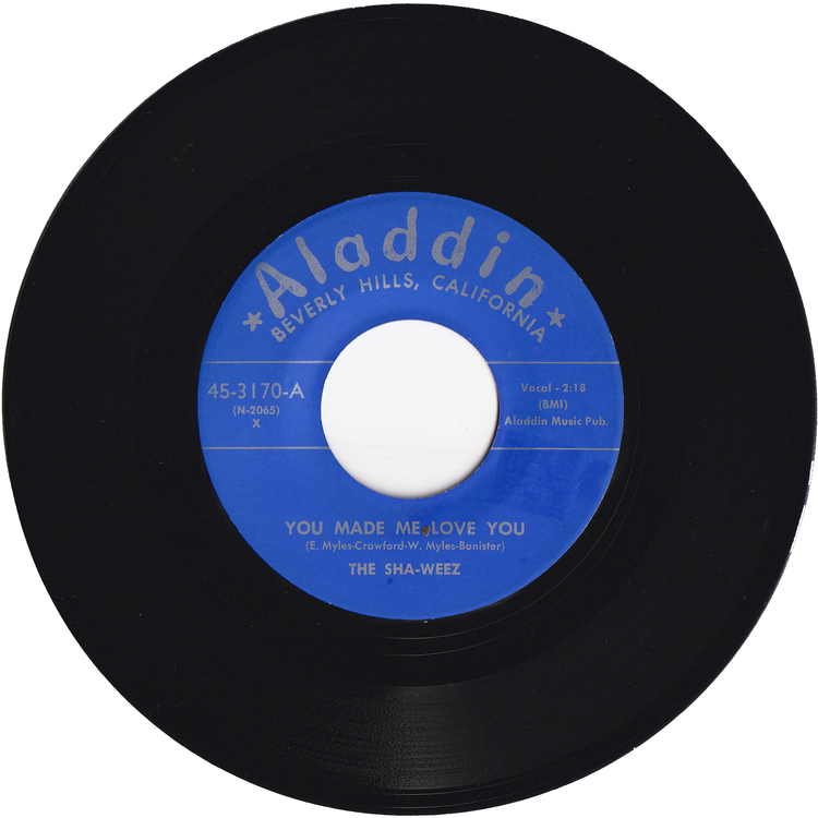 The Sha-Weez - You Made Me Love You / Feeling Sad [Repro, Unreleased]