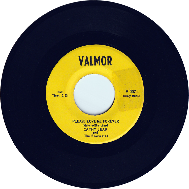 Cathy Jean & The Roomates - Please Love Me Forever / Canadian Sunset [Vinyl, Yellow Label]