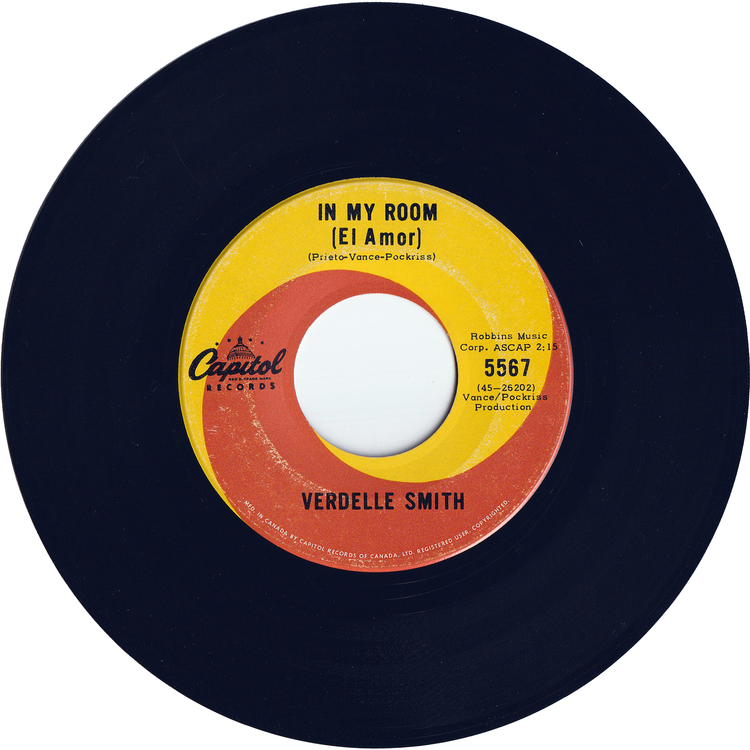 Verdelle Smith - Walk Tall / In My Room (El Amor) [Canada]