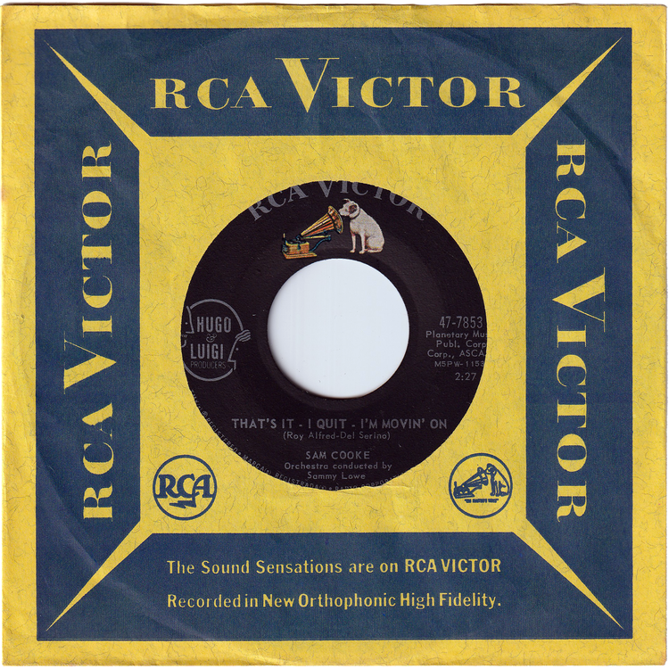 Sam Cooke - That's It - I Quit - I'm Movin' On / What Do You Say