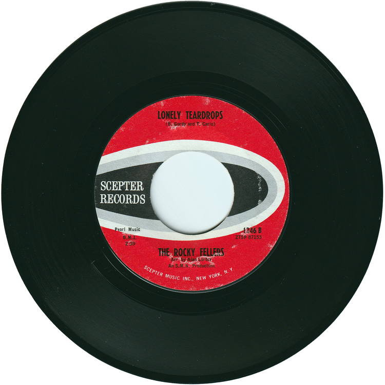 The Rocky Fellers - Killer Joe / Lonely Teardrops [Styrene, Bridgeport Pressing]